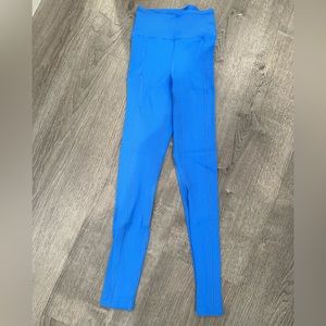 Year of ours walker legging club blue size XS worn once